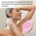 Face Wash Scrubber | Double Side Silicone Face Scrub Brush Manual Skin Care Scalp Brush Multi-Use Handheld Scrubber Solid Powder - Buy Online on GoSupps.com