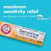ARM & HAMMER Sensitive Teeth & Gums Toothpaste 4.5 oz - Pack of 10 - Buy Online on GoSupps.com