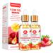 2 Pack Yoni Oil for Women - Organic Strawberry Feminine Oil Feminine Deodorant - pH Balance - Eliminates Odor - Vaginal Moisturizer 100% Natural Yoni Essential Oil 1 fl oz/pc