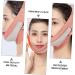 DOITOOL Thin Face Belt Lifting Tape V Shaped Face Lifting Belt Silicone Rice Paddle Spoon V Line Belt Face Shaping Strap Chin Straps Double Chin Reducer Breathable Small Device Spandex - Buy Online on GoSupps.com