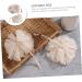 Buy Hemoton 8 pcs Foaming Net Loofah Bath Scrub Sponge Massage & Shower Pouf for Deep Cleansing | International Shipping Available - Buy Online on GoSupps.com