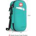 Medmax Insulin Cooling Bag - Portable Diabetic Organizer with 2 Cooling Packs | Water-Repellent Insulated Cooler for Insulin Pens & Accessories (Blue-Green) - Buy Online on GoSupps.com