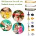 200 Piece Butterfly Clutch Blank Pins Set for Crafts & Jewelry Making - Buy Online on GoSupps.com