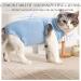 Cat Recovery Suit Cat Professional Recovery Suit for Abdominal Wounds or Skin Diseases After Surgery E-Collar Alternative for Cats Anti Licking Pajama Suit Kittesn Surgery Recovery Suit(Blue L Size) - Buy Online on GoSupps.com