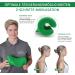 Neck Extensor Cushion - Neck Ex Massage Device for Pain Relief | Relief from Neck & Back Tension | Includes Exercise Book by German Physiotherapists (Green) - Buy Online on GoSupps.com
