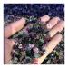 Stone 100g Natural Green Crystal Gravel Stone and Amethyst Crystal Quartz Tumbled Stone Mixture Balance Gemstone Decoration ERTEYIN