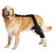 Rear Leg Braces for Small Dogs - Dog Knee Support Brace Brace Behind Leg Neoprene Hip Brace Adjustable Traction Belt Stabilizer for Torn ACL Leg L left