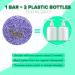 BAMBOEARTH Organic Lavender Solid Shampoo Bar & Conditioner Combo - Natural Plant Based Hair Soap with Zero Waste Packaging - Buy Online on GoSupps.com