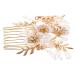 Angoily Hair Accessories Decorative Hair Comb Hair Combs for Women Decorative Hair Combs for Wedding Fairy Jewelry for Women Wedding Hair Clip Decorate Bride Wedding Dress Rhinestones