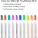 Cricut Joy Sparkle Gel Pens Set - 10 Medium Point Rainbow Glitter Pens for Cricut Joy Cutting Machine - Add Sparkle to Cards, Decor, and More - Buy Online on GoSupps.com
