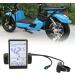 SPYMINNPOO EBike LCD Display | 5 Pin M5 Panel Meter Screen | For 24V-60V Electric Bikes | Fits 31.8-22.2mm Handlebar - Buy Online on GoSupps.com