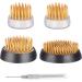 CfoPiryx Flower Frog and Pin Holder Set - 5pcs Metal Flower Arrangers with Needle Straightener - Plant Decoration Fixation Kit - Buy Online on GoSupps.com