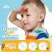 Kids Ear Plugs 2 Pairs | Reusable Silicone Noise Canceling Earplugs for Children & Adults | Ideal for Concerts Flying Studying & Noise Sensitivity (Black+Red - Buy Online on GoSupps.com