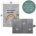 Cozy Raccoon Mutterpass Cover | Rainbow Felt | Made in Germany | Personal Gift for Expecting Mothers with Extra Pockets for Insurance & Ultrasound Photos - Buy Online on GoSupps.com