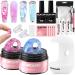 Morovan Solid Builder Gel Nail Kit-Solid Gel Builder Non Stick Hard Gel for Nails Solid Building Gel Solid Extension Gel Hard Gel Builder for Nails
