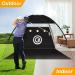 LYKD Golf Nets for Backyard Driving - 10x7ft Practice Net with 3 Chipping Targets - Portable Training Equipment with Bonus Accessories - Indoor & Outdoor Game - Black - Buy Online on GoSupps.com