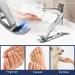 Premium Angled Head Nail Clippers for Seniors and Thick Nails - Steel Toenail Cutter for Men and Women - Buy Online on GoSupps.com