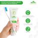 BioMin F Toothpaste - Enamel Strengthening Fluoride Toothpaste for Sensitive Teeth - 75ml Mild Mint - Vegan & Cruelty-Free - Buy Online on GoSupps.com