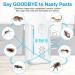 2023 Upgraded Ultrasonic Pest Repeller 6 Pack - Indoor Bug Control for Insects, Roaches, Mice, Spiders, Mosquitoes - Plug In Electronic Repellent for Home, Garage, Warehouse, Office, Hotel - Buy Online on GoSupps.com
