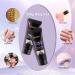 Mobray Poly Nail Gel Kit - Glitter Poly Gel Polish Set - 6 Colors UV/LED Gel Manicure Kit with Slip Solution - Nail Art Starter Kit - Buy Online on GoSupps.com
