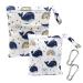 Memofynd 2-pack diaper organizer with 2 carabiners nast pockets diaper bag nast pocket large cultural bag organizer small diaper bag diaper bag for on the go