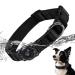 Airtag dog collar IP68 Waterproof Apple Air Day Halter Dog Halison with Airtag holder reflective particularly durable dog collar for medium -sized dogs black m m black