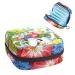 GIAPB Period Bag Sanitary Napkin Storage Bag Period Pouch Travel Makeup Bag Welcome Butterfly Flowers Birds Color4167