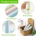 Dhswnng Travel Toothbrush Case Set - 3 Portable Toothbrush Holders & Protective Covers for Camping Hiking & Home Use | International Shipping Available - Buy Online on GoSupps.com