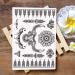 Black Lace Chains Mandala Fake Tattoo Sticker Set - 12 Sheets | Temporary Henna Tattoos for Women | Perfect for Party, Rave, and Makeup - Buy Online on GoSupps.com