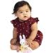 Manhattan Toy Cherry Blossom Baby Bunny Mini Blankie with Silicone Teether - Soothing and Safe for Babies - Buy Online on GoSupps.com