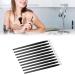 Buy Tyenaza 10pcs Eye Brush Set - Portable Silicone Eyeshadow Applicator for Flawless Eyebrow & Eyeliner Makeup - International Shipping Available - Buy Online on GoSupps.com