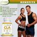 JeaKen CLA Conjugated Linoleic Acid 1000mg - Maximum Strength Supplement for Body Fat Reduction and Muscle Mass Increase - 90 Allergen Free Capsules - Non-GMO - Buy Online on GoSupps.com