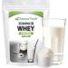 Whey Protein Isolate - Unflavored - All Natural Protein Powder Made in The USA - Mix in A Smoothie, Shake, Drink, Or Recipe - Hormone Free, Unsweetened, Non GMO, Kosher & Gluten Free - 1 lb Unflavored 1 Pound (Pack of 1)