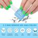 Gel Nail Polish Remover 3 Pack - Professional Soak-Off for Easy Use | International Shipping - Buy Online on GoSupps.com