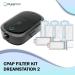 Replacement for Philips DreamStation 2 Filter Replacement Filters  2 Reusable Pollen Filters  and 6 Disposable Ultra-Fine Filters Kit Compatible with Dream Station 2 Machine USA Made - Buy Online on GoSupps.com