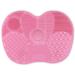 EDMIRE Makeup Brush Cleaner Silicon Pad Scrubber with Suction Cups Make up Brush Cleaning Mat Cleans everything from Eyeshadows Foundations to Blush or Highlighters