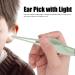 USB Rechargeable Ear Pick Tweezers Set with LED Light - Professional Ear Wax Cleaner Kit for Safe & Portable Earwax Removal - Buy Online on GoSupps.com