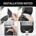 Wahl Clipper Guards Set - NO.16, NO.12, NO.10 Premium Hair Clippers Trimmers with Metal Clip - 1 & 1/4, 1 & 1/2, 2 - Fits Most Size Wahl Clippers Cutting Guide Combs - 3-Piece Set, Black - Buy Online on GoSupps.com