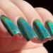 Magic Chameleon Laser Nail Varnish - Dark green Holographic Glitter Quick Dry Nail Polish - Sparkle Shimmer High Shine Finish Glossy Nail Varnish Manicure Salon DIY at Home - Buy Online on GoSupps.com