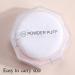 Setting Powder Puff | Compact Powder Puff Pads | Soft Makeup Powder Puff Pads for Compacts Loose Powder Face Powder Face Powder Dry Powders Tool Bairong White - Buy Online on GoSupps.com