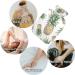 Naanle Tropical Pineapple Water Bottle - 1L Transparent Hot Water Bottle for Bed Hand/Foot Warmer Pain Relief & Heat Therapy | International Shipping - Buy Online on GoSupps.com