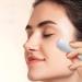 Jade Face Roller Puffiness Reducing Roller Facial Roller Skincare Roller Cat Claw Facial Skin Massager Roller Jade Stone Skin Care Tool Relaxing Jade Roller for Skin White - Buy Online on GoSupps.com