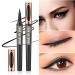 AZLESLONG 4D Silk Fiber Lash Mascara & Eyeliner Set for Waterproof Lengthening and Thickening Eyelashes - Smudge-Proof Eye Makeup for Women - Buy Online on GoSupps.com