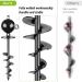 Seleware Dog Tie Out Stake - Anti-Rust Outdoor Anchor for Large Dogs | Free Rotation Twist Rod & Insert Pockets | Ideal for Camping & Travel - Buy Online on GoSupps.com