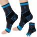 Milaiun ankle bandage 1 pair adjustable ankle bandage foot bandage bandage ankle for band damage weak joints arthritis running sport (s)