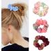 Buy Vegcoo 515-Piece Hair Accessories Set - 15 Batik Scrunchies & 500 Colored Rubber Bands | Pure Cotton Hair Ties for Women - International Shipping - Buy Online on GoSupps.com