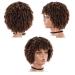Short Curly Wigs for Black Women Short Kinky Curly Wig Curly Wig Afro Curly Wig Synthetic Curly Wigs Afro Wig (8Inch, #T-30) 8 Inch #T-30