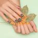 Whaline Fall Halloween Nail Art Stamping Plate Kit - Set of 6 Pumpkin Ghost & Plaid Designs for DIY Manicure | Perfect for Autumn & Thanksgiving - Buy Online on GoSupps.com