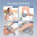 Wireless Neck Massage Device with Warmth - Electric Shiatsu Pain Relief for Upper & Lower Back Adjustable Straps - Buy Online on GoSupps.com