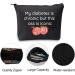 VAMSII Diabetes Supply Bag - Funny Iconic Ass Zipper Pouch for Type 1 & Type 2 Diabetics (Black) - Buy Online on GoSupps.com
